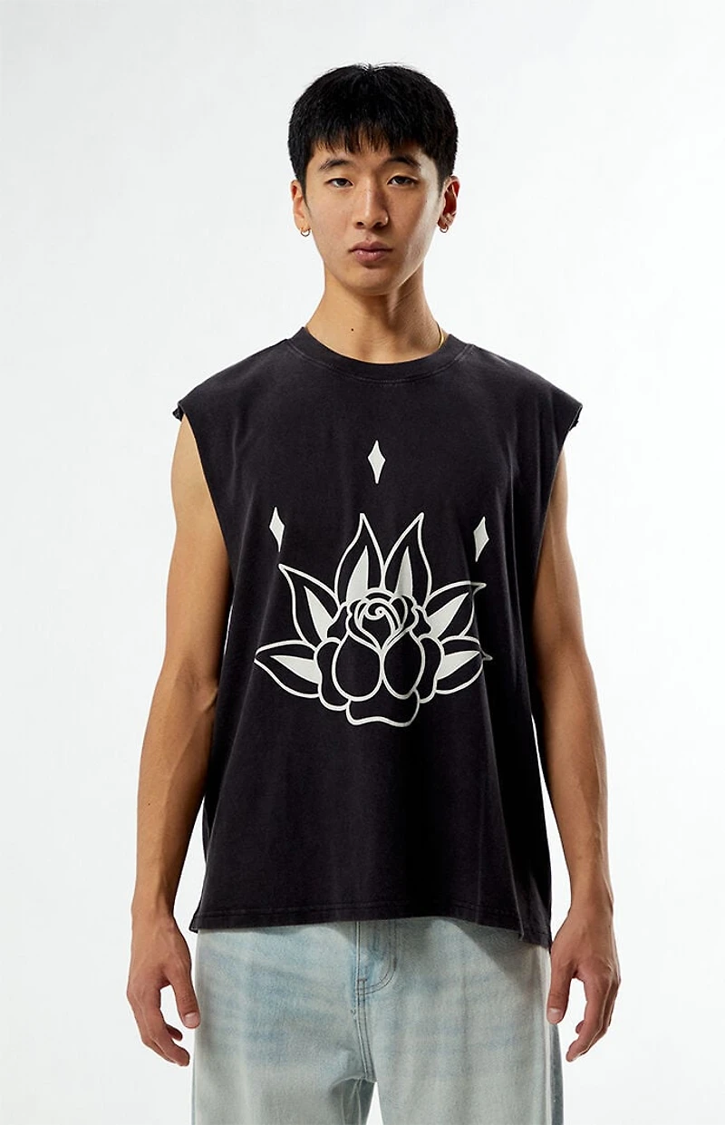 Pacsun Plains Cutoff Muscle Tank Top