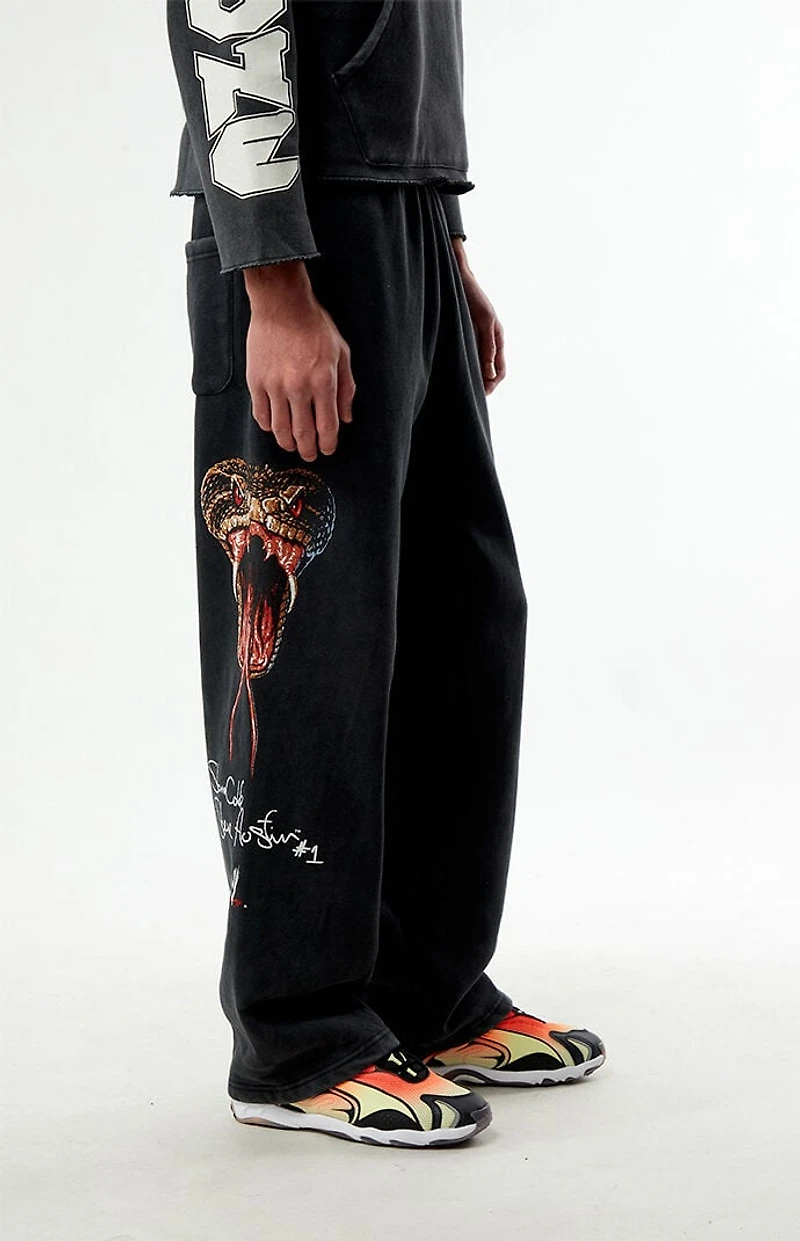 Stone Cold Snake Baggy Sweatpants