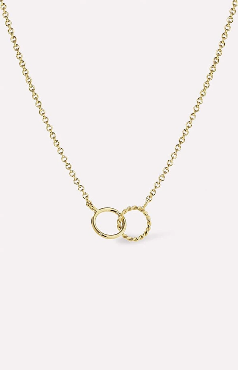 Ana Luisa Sam Interlocking Circles Necklace