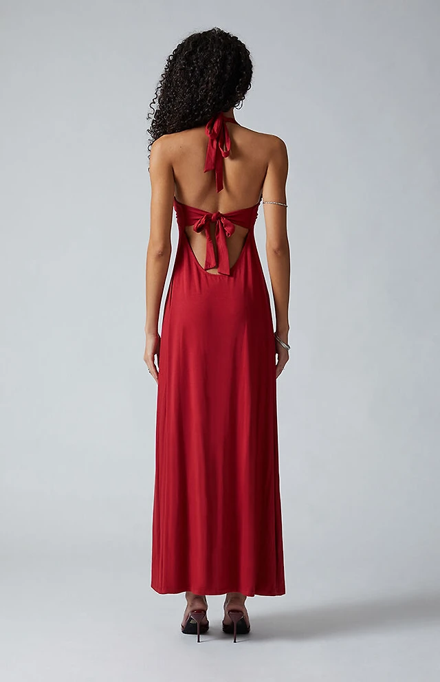 third charm alexa halter midi dress Third Charm Alexa Halter Midi Dress at Foxvalley Mall in Aurora, IL