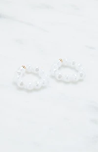 LA Hearts 2 Pack Pearl Rings
