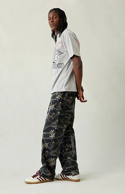 Pacsun Dylan Baggy Jeans Carpenter Tree Camo