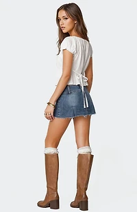 Edikted Eliora Puffed Sleeve Top