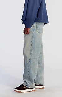 Pacsun Dylan Baggy Jeans Light Indigo Tinted