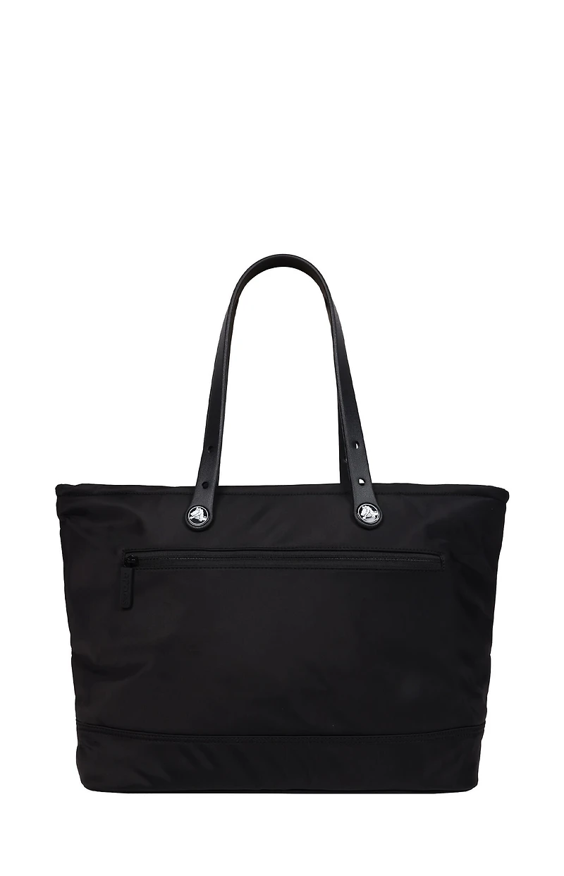 Crocs Black Pocket Large Tote Bag