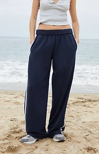 John Galt Anastasia Side Stripe Baggy Sweatpants