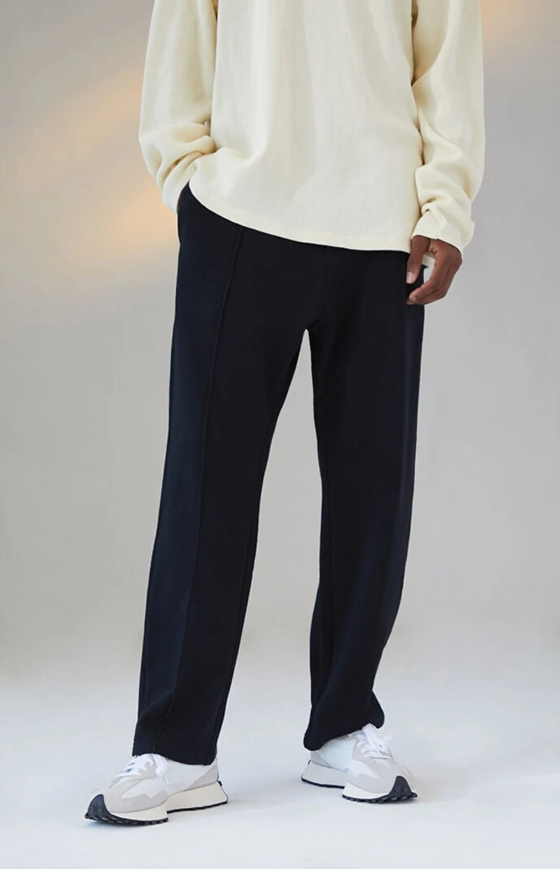 Pacsun Loose Straight Menswear Fleece Pants