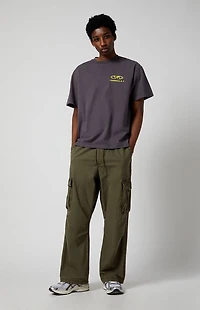 Pacsun Olive Ripstop Extreme Baggy Cargo Pants