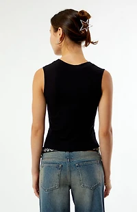 Your Favorite Aria Deep V Neck Tank Top