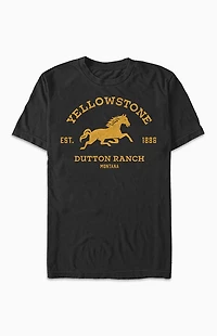 Yellowstone Dutton Ranch Badge T-Shirt