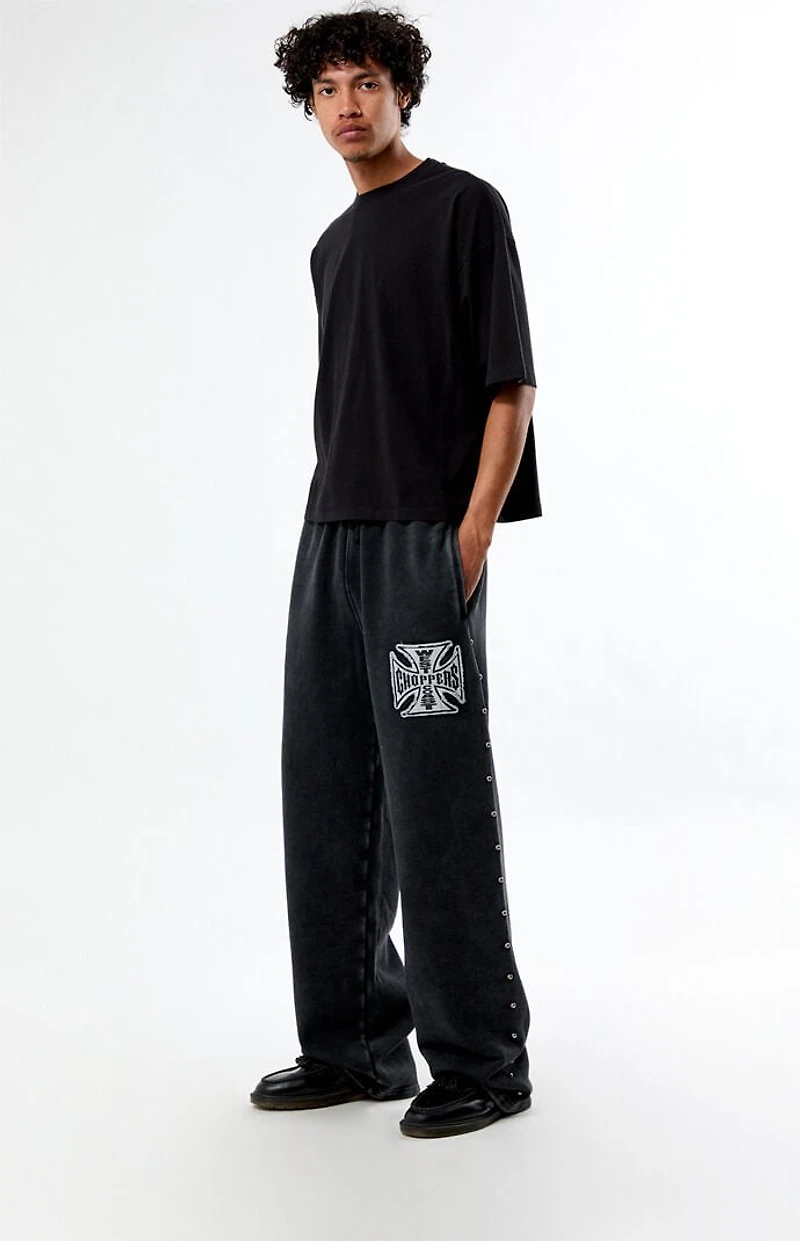 West Coast Choppers Frayed Sweatpants