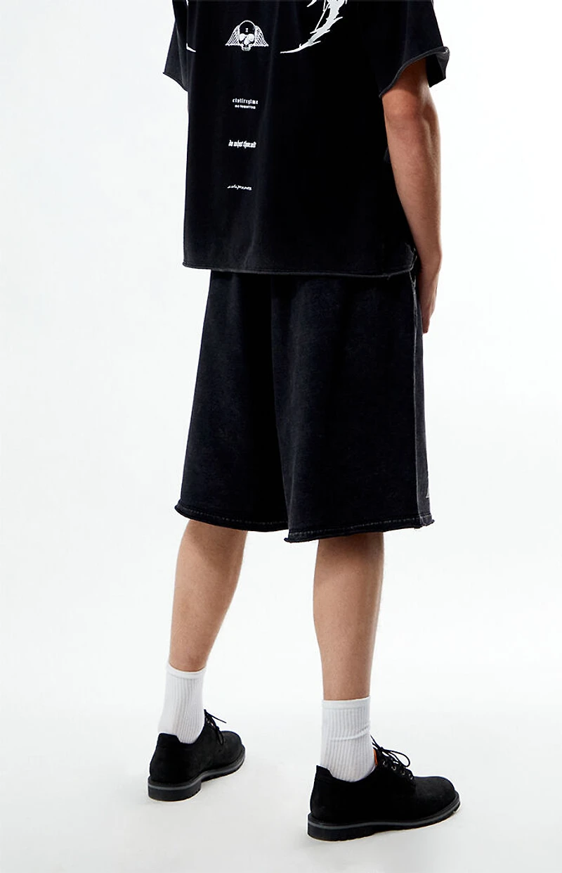 No Tomorrow x Civil Active Iron Skull Sweat Shorts