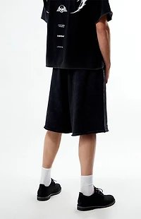 No Tomorrow x Civil Active Iron Skull Sweat Shorts