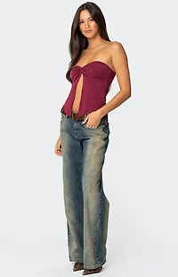 Edikted Twisted Split Front Tube