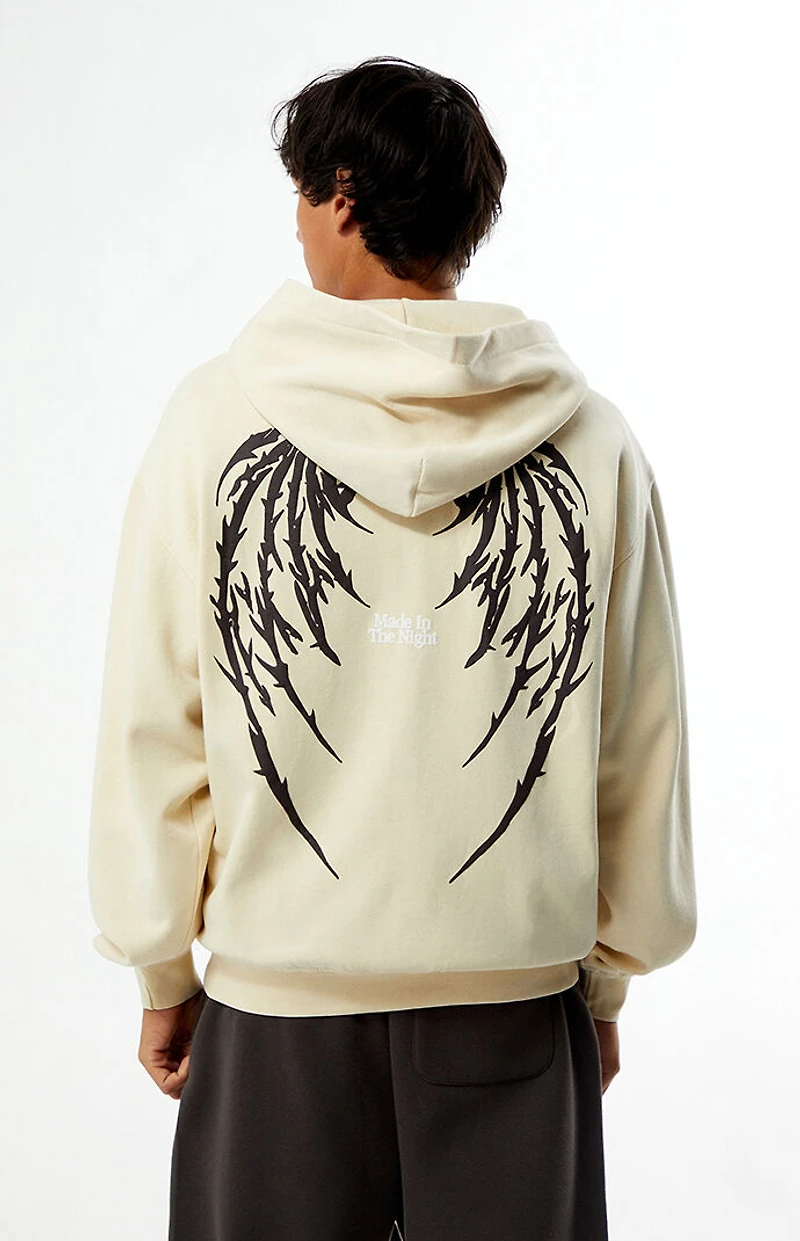 Nightlab Cream London Full Zip Hoodie