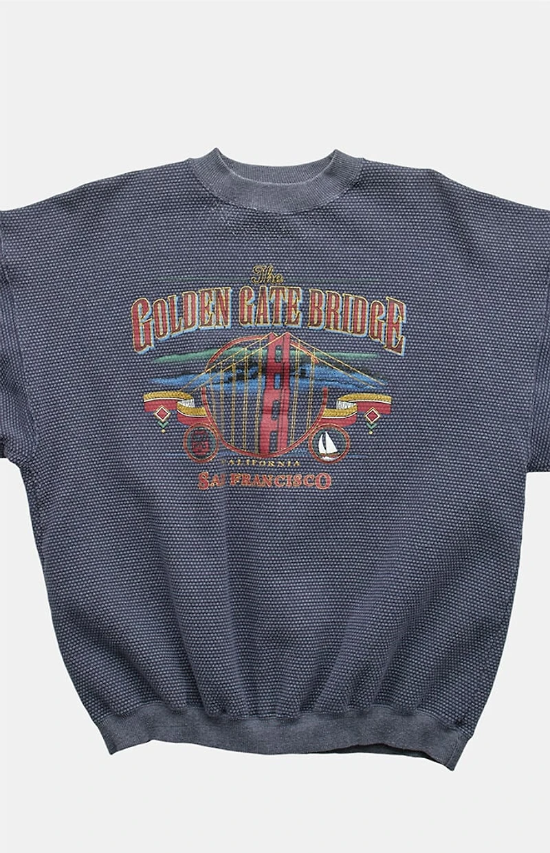 PS VINTAGE '90s Golden Gate Bridge Crew Neck Sweatshirt