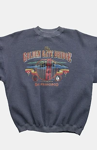PS VINTAGE '90s Golden Gate Bridge Crew Neck Sweatshirt