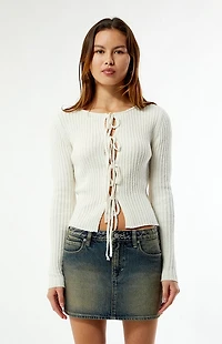 Your Favorite Margot Tie Front Sweater