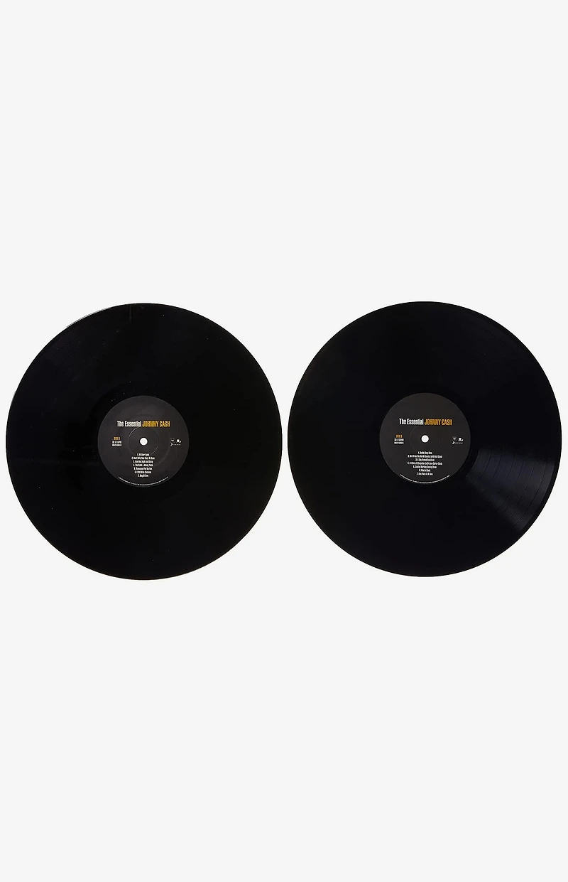 Johnny Cash The Essential Johnny Cash Vinyl Record