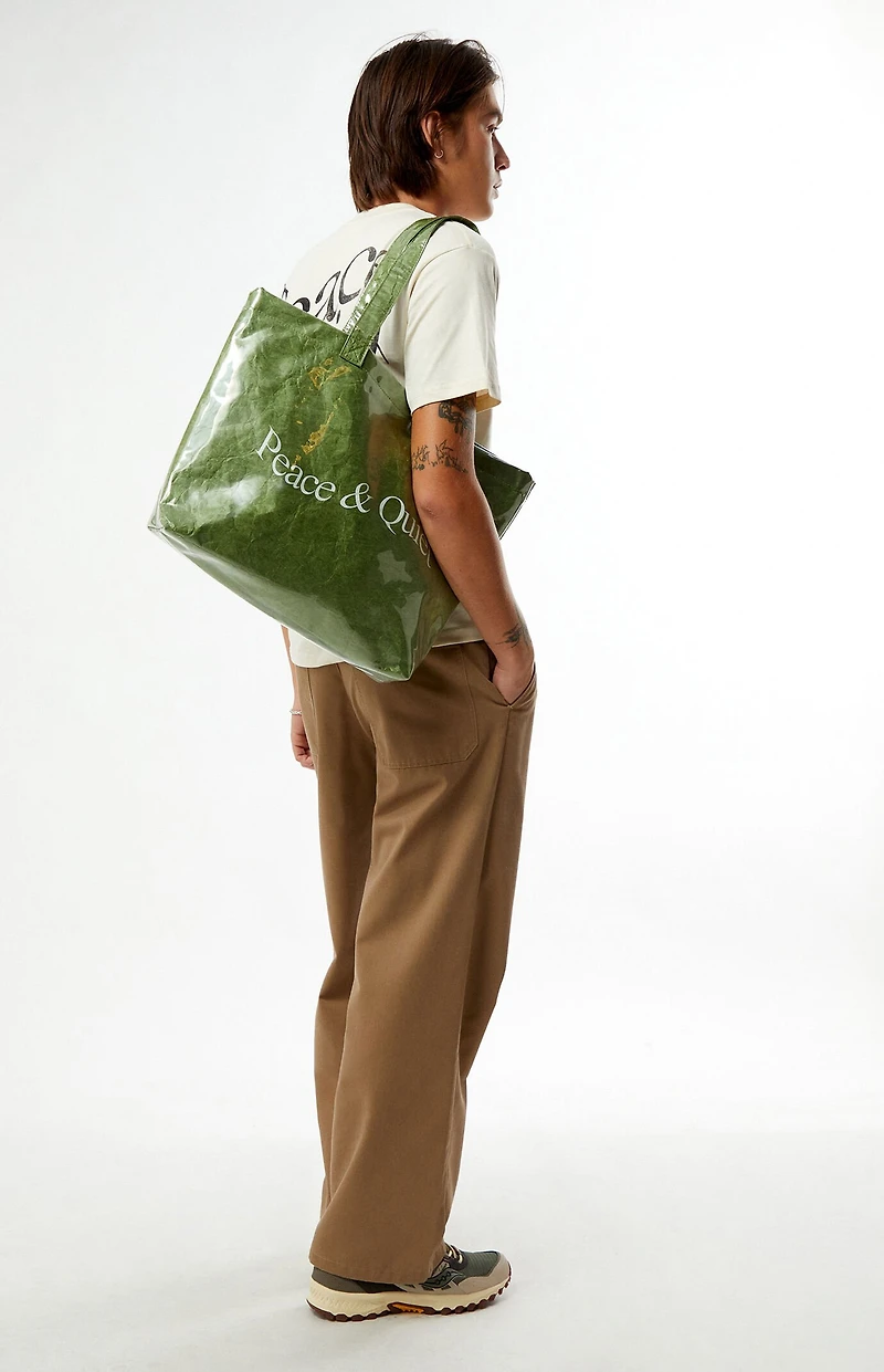 MUSEUM OF PEACE & QUIET Wordmark PVC Tote Bag