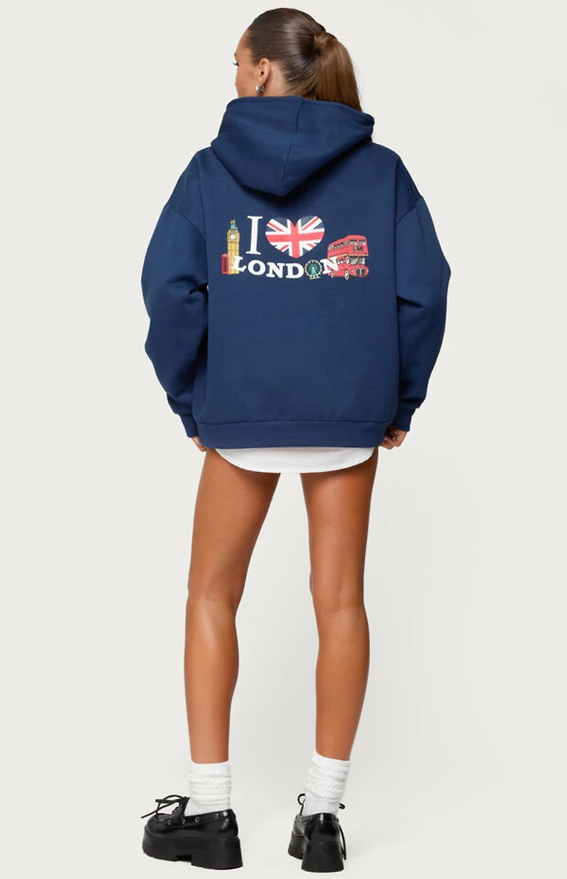 Edikted Love London Oversized Hoodie