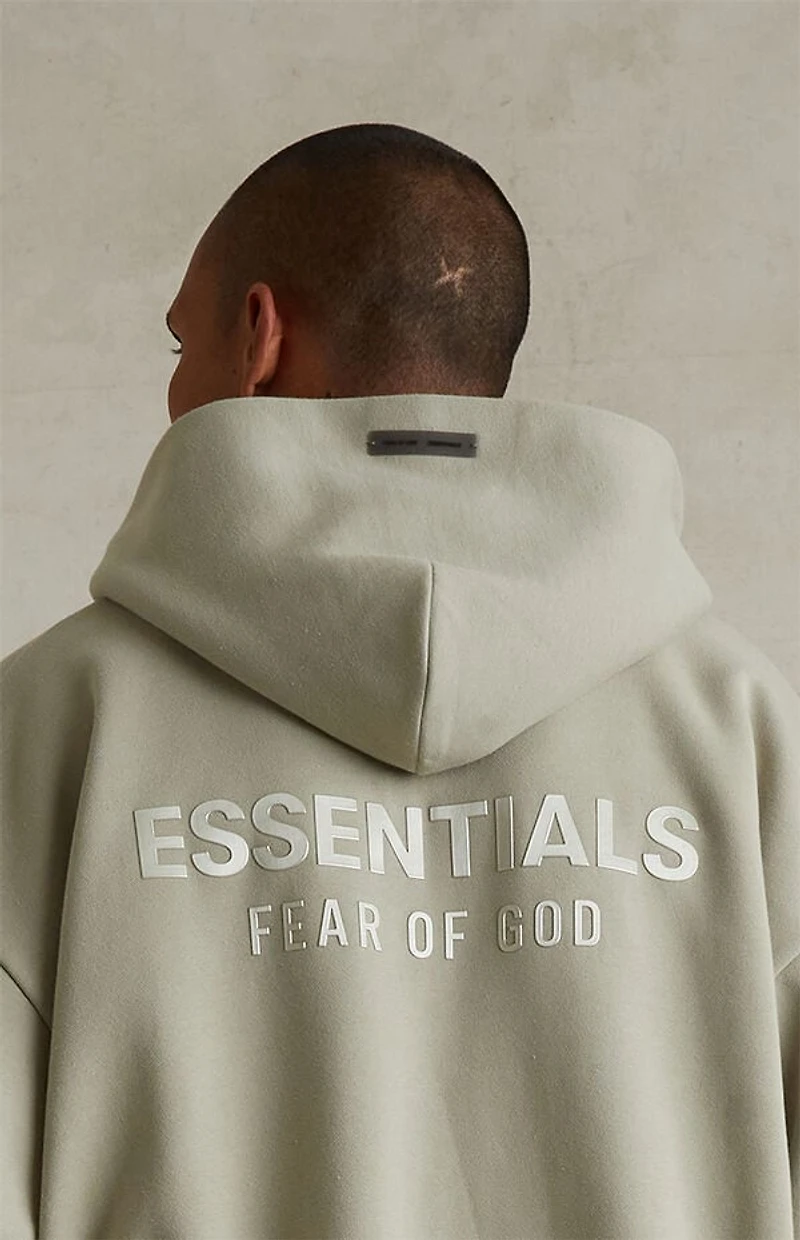 Fear of God ESSENTIALS Abbey Stone Classic Fleece Zip Up Hoodie