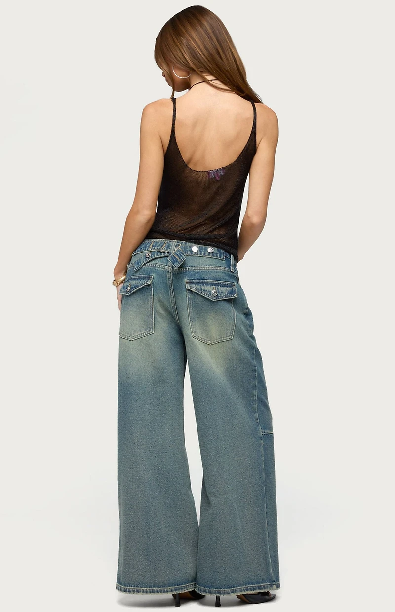 Edikted Meena Shiny Knit Tank Top