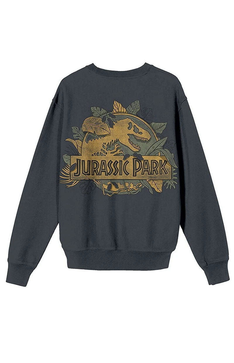 Jurassic Park Classic Logo Crew Neck Sweatshirt
