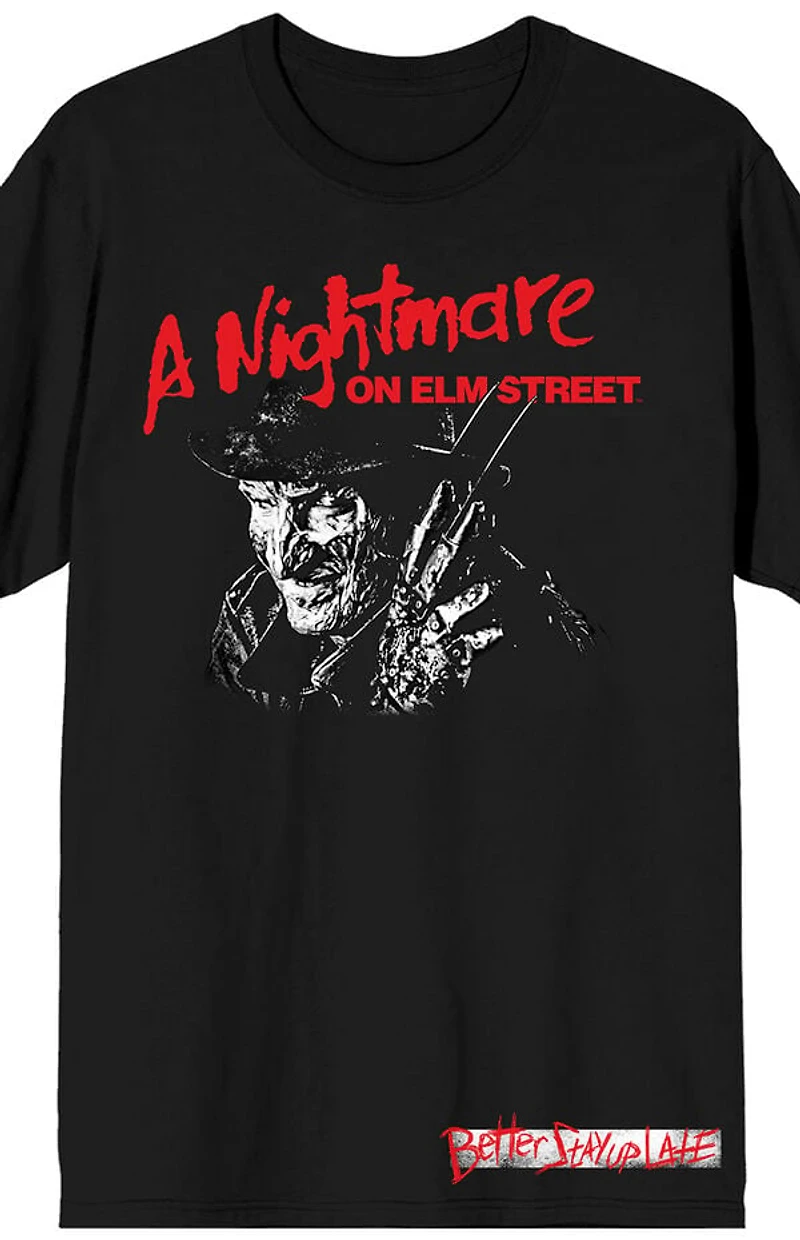Nightmare On Elm Street Better Stay Up Late T-Shirt