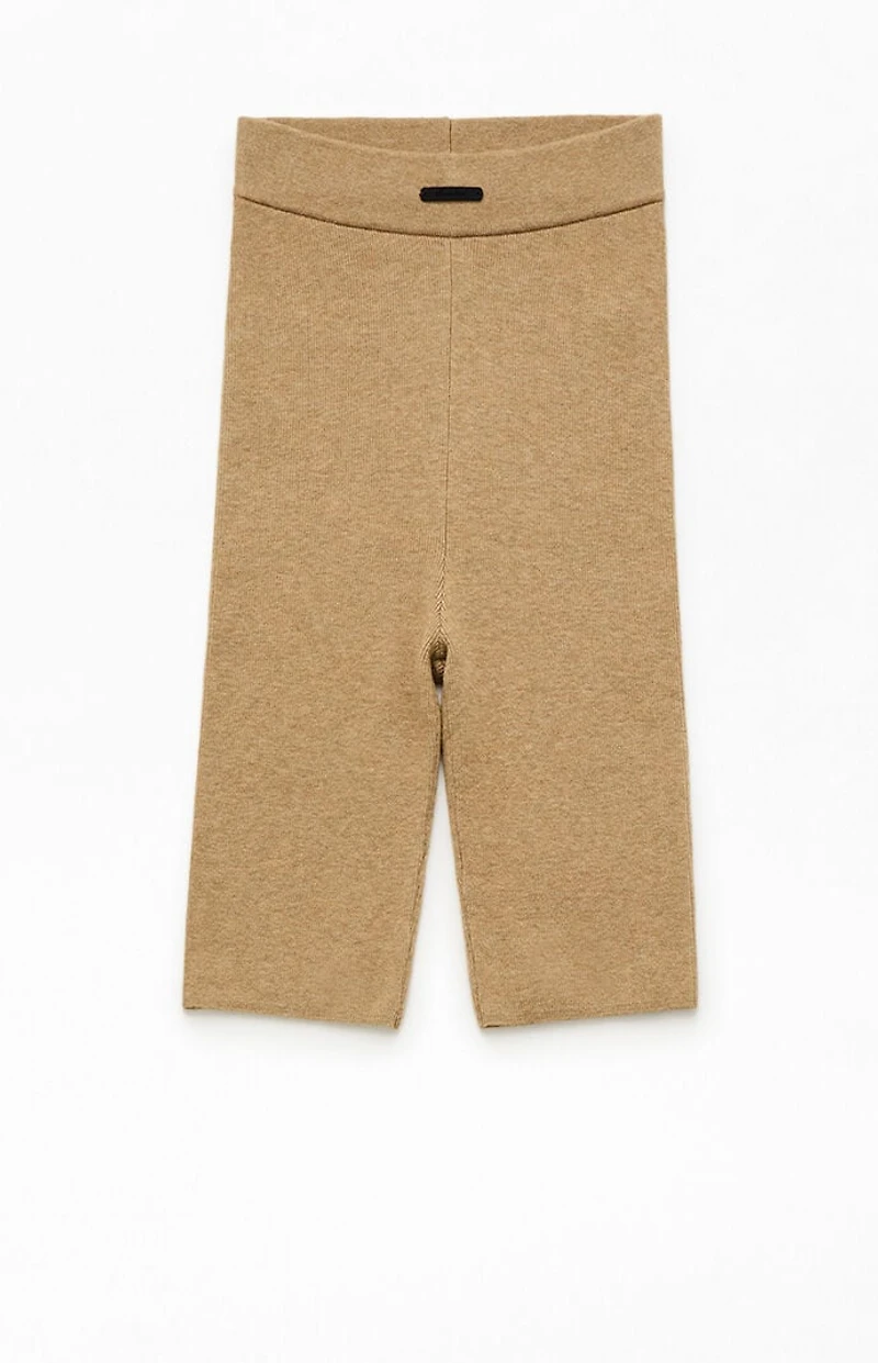 Fear of God ESSENTIALS Women’s Dune Ribbed Knit Biker Shorts