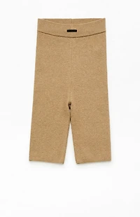 Fear of God ESSENTIALS Women’s Dune Ribbed Knit Biker Shorts
