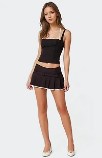 Edikted Lesly Pleated Mini Skort