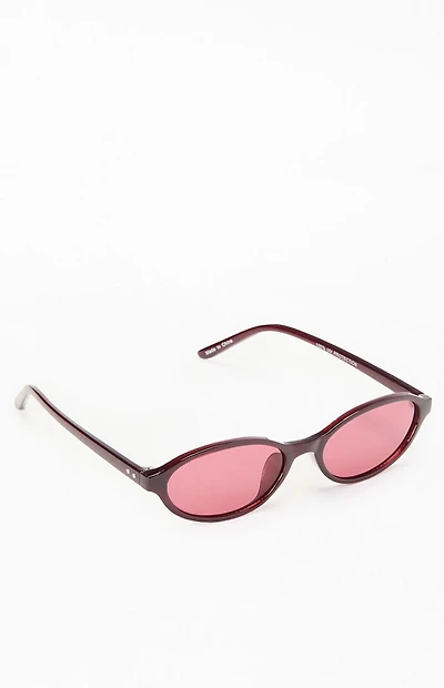 Pacsun Mia Plastic Oval Sunglasses