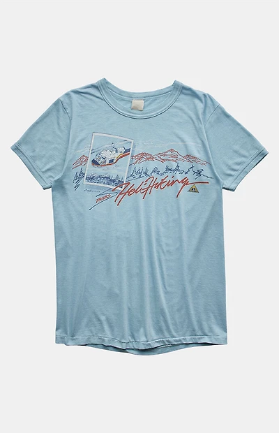 PS VINTAGE 80s Heli Hiking Graphic T-Shirt