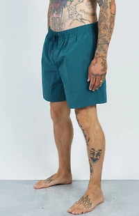 LOST Shimmer Atlantic Blue Swim Trunks