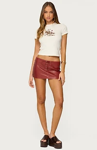 Edikted Western Graphic T-Shirt