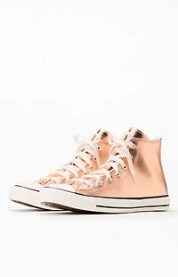 Converse Kids All Star Metallic High Top Shoes