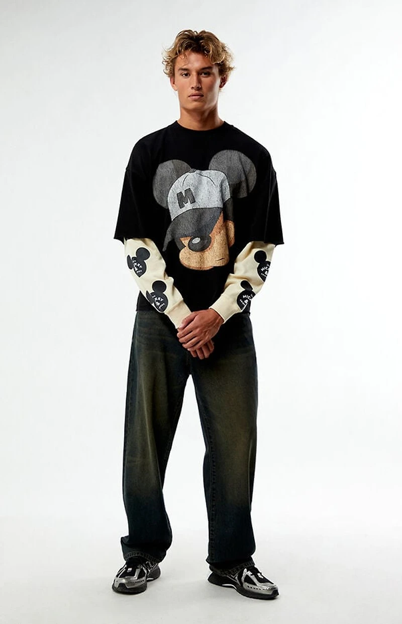 Civil x Mickey Mouse 2fer Long Sleeve T-Shirt
