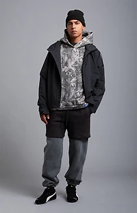 A.R.C. Tree Camo Vintage Wash Heavyweight Oversized Fleece Hoodie