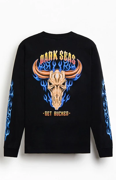 Dark Seas Get Bucked Long Sleeve T-Shirt
