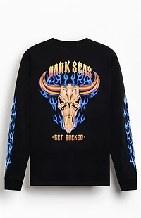 Dark Seas Get Bucked Long Sleeve T-Shirt