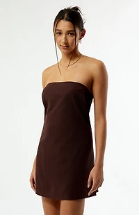 Your Favorite Strapless Everyday Linen Mini Dress