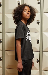 Pacsun Kids Black Mesh Jersey