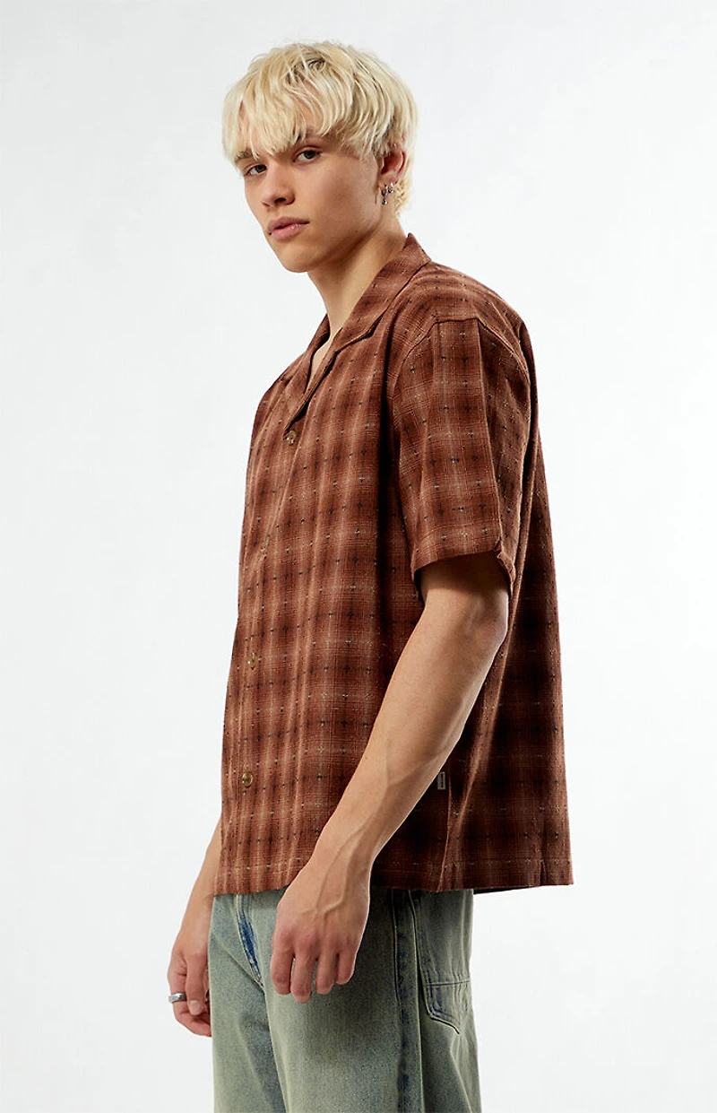 Rhythm Relaxed Shadow Check Camp Shirt