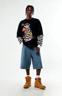 McDonaldland Hamburglar Double Layered Long Sleeve T-Shirt