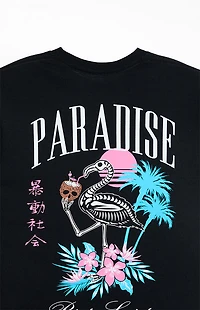 Riot Society Paradise Flamingo Beach T-Shirt