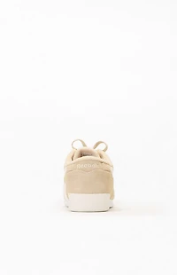 Reebok Women's Tan Freestyle Lo Sneakers