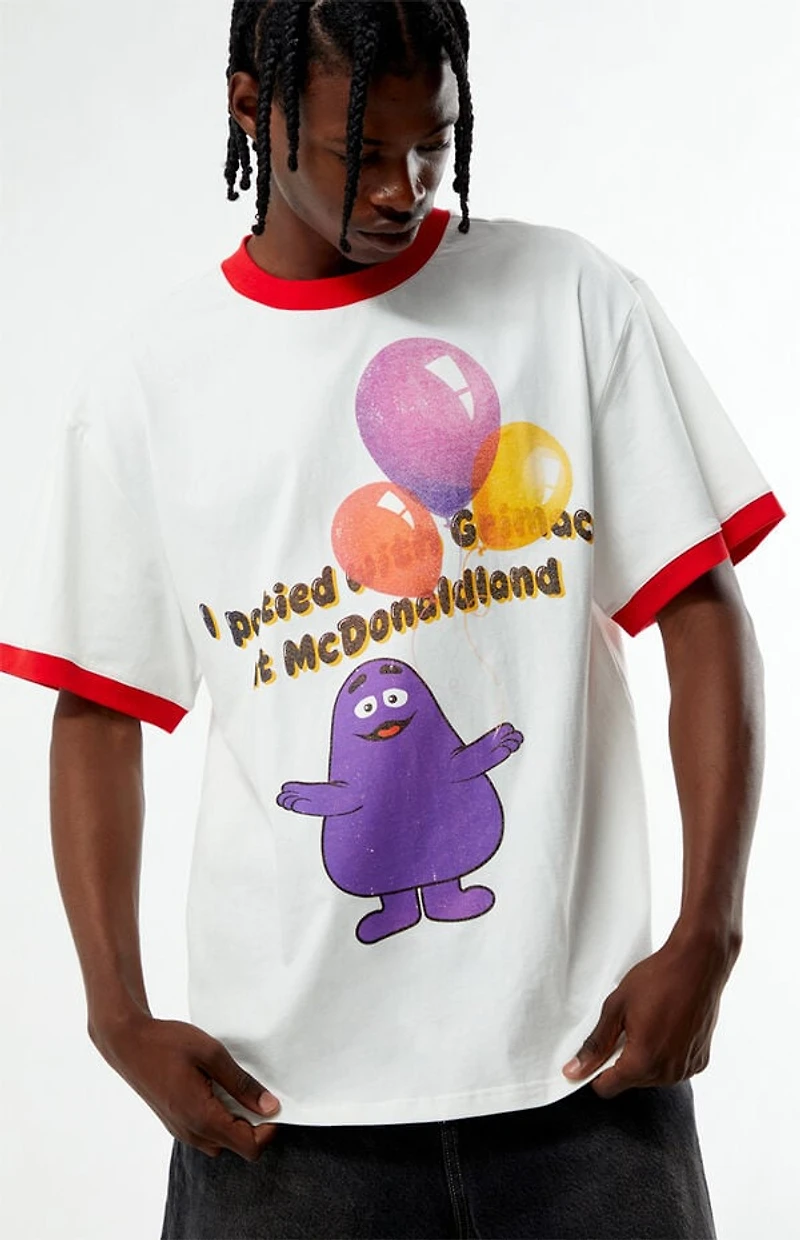 McDonaldland Party Grimace Ringer T-Shirt