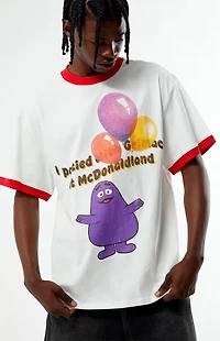 McDonaldland Party Grimace Ringer T-Shirt