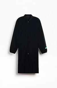 Fear of God ESSENTIALS Jet Black Long Coat